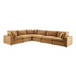 pink love seat Modway Furniture Sofas and Armchairs Cognac