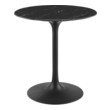 multi use dining table Modway Furniture Bar and Dining Tables Black Black