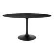 person counter height dining set Modway Furniture Bar and Dining Tables Black Black