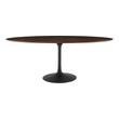 sofa and dining table Modway Furniture Bar and Dining Tables Black Cherry Walnut