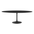 counter height table and chair set Modway Furniture Bar and Dining Tables Black Black