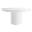 chairs for dining table set of 4 Modway Furniture Bar and Dining Tables White