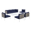 gray sofas for sale Modway Furniture Sofa Sectionals Tan Navy