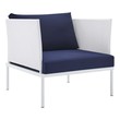 red leather chair Modway Furniture Sofa Sectionals Chairs White Navy