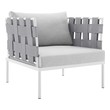 armchair table Modway Furniture Sofa Sectionals Chairs Gray Gray