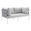sectional grey couch for sale Modway Furniture Sofa Sectionals Gray Gray