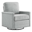 armchair furniture Modway Furniture Sofas and Armchairs Light Gray