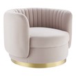 navy accent chairs for living room Modway Furniture Sofas and Armchairs Gold Pink