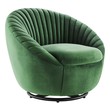 modern armchair with ottoman Modway Furniture Sofas and Armchairs Black Emerald