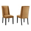 modern dining chairs grey Modway Furniture Dining Chairs Cognac