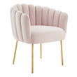 tan living room chair Modway Furniture Sofas and Armchairs Pink