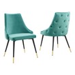velvet modern dining chairs Modway Furniture Dining Chairs Teal