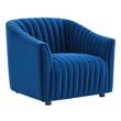 best comfortable accent chairs Modway Furniture Sofas and Armchairs Navy