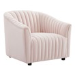 blue bedroom chairs Modway Furniture Sofas and Armchairs Pink