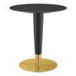 tables for 2 Modway Furniture Bar and Dining Tables Gold Black