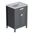 rustic bathroom sink cabinet Modway Furniture Vanities Gray White