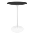 bar high kitchen table and chairs Modway Furniture Bar and Dining Tables White Black
