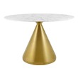 breakfast table kitchen Modway Furniture Bar and Dining Tables Gold White
