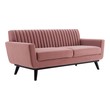 buy sectional Modway Furniture Sofas and Armchairs Dusty Rose