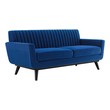 white l sectional sofa Modway Furniture Sofas and Armchairs Navy
