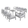 navy blue velvet couch Modway Furniture Sofa Sectionals Silver Gray