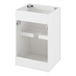 72 floating vanity double sink Modway Furniture Vanities White