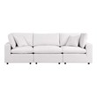 mid century modern furniture couch Modway Furniture Sofa Sectionals White