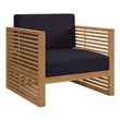 cool occasional chairs Modway Furniture Daybeds and Lounges Natural Navy