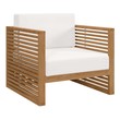 small side chairs Modway Furniture Daybeds and Lounges Natural White