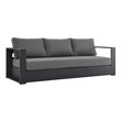 right facing chaise sectional Modway Furniture Sofa Sectionals Gray Charcoal