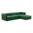 circle sofa design Modway Furniture Sofas and Armchairs Black Emerald
