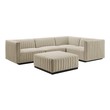 pit couch ikea Modway Furniture Sofas and Armchairs Black Beige