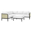 sunbrella mattress Modway Furniture Daybeds and Lounges Ivory White