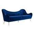 l couch with ottoman Modway Furniture Sofas and Armchairs Navy