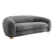 velvet sectional sleeper sofa Modway Furniture Sofas and Armchairs Sofas and Loveseat Charcoal
Charcoal
Charcoal