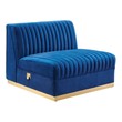 sofa home furniture Modway Furniture Sofas and Armchairs Navy Blue
