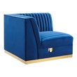green loveseat sofa Modway Furniture Sofas and Armchairs Navy Blue