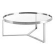 gold table Modway Furniture Tables Silver