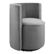small red accent chair Modway Furniture Sofas and Armchairs Gray