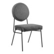 ikea kitchen dining sets Modway Furniture Dining Chairs Black Charcoal