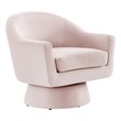 statement chair living room Modway Furniture Sofas and Armchairs Pink