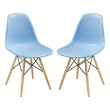 table and chairs set sale Modway Furniture Dining Chairs Light Blue