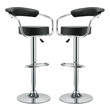 counter height swivel barstools Modway Furniture Dining Chairs Black