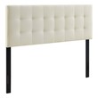 king bed frame with headboard and footboard Modway Furniture Headboards Ivory