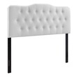 king size bed with upholstered headboard and storage Modway Furniture Headboards White