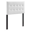 full size headboard and frame Modway Furniture Headboards White