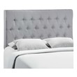 bed headboard cushion near me Modway Furniture Headboards Sky Gray