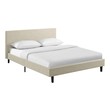 metal bedframes Modway Furniture Beds Beds Beige