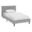 queen size double bed with storage Modway Furniture Beds Light Gray