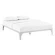 cream bed frame Modway Furniture Beds Beds Silver